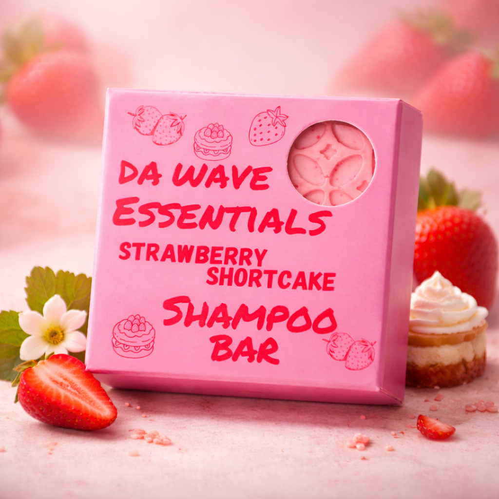 360 Wave Strawberry Shortcake Shampoo Bar For 360 Waves