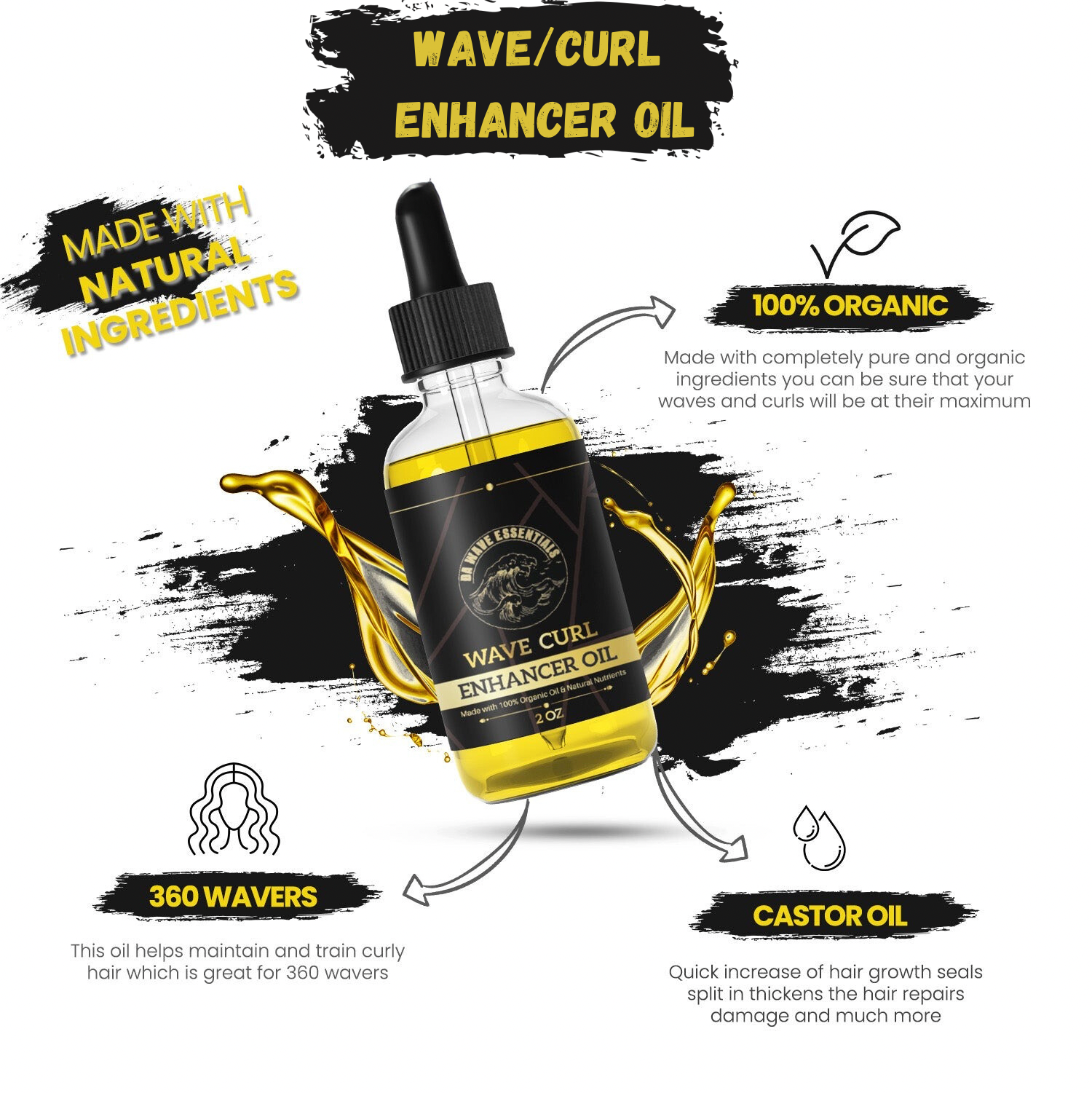 360 Wave/Curl Enhancer Oil