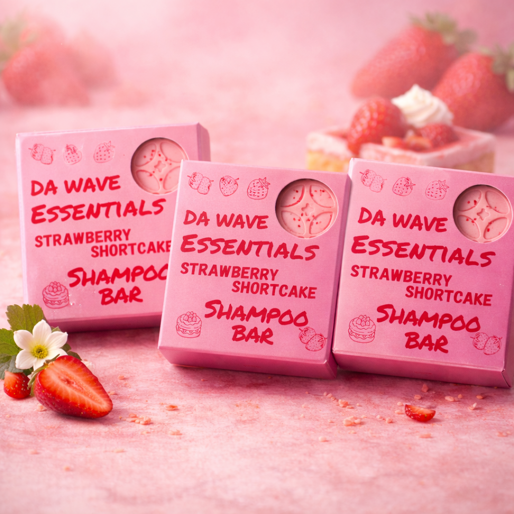360 Wave Strawberry Shortcake Shampoo Bar For 360 Waves