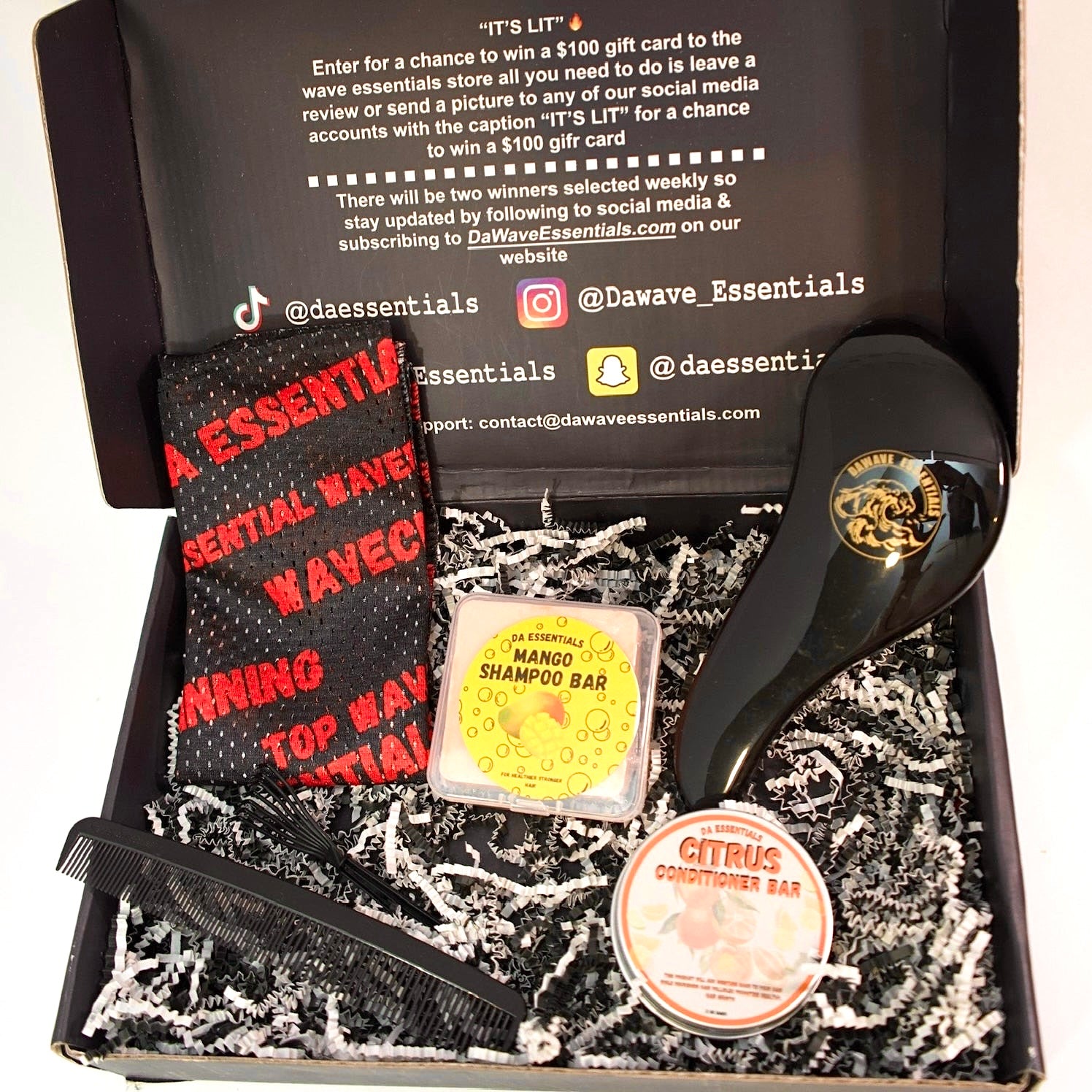 360 Wave Wash & Style Box”DA LATHER MASTER EDITION “For 360 Waves