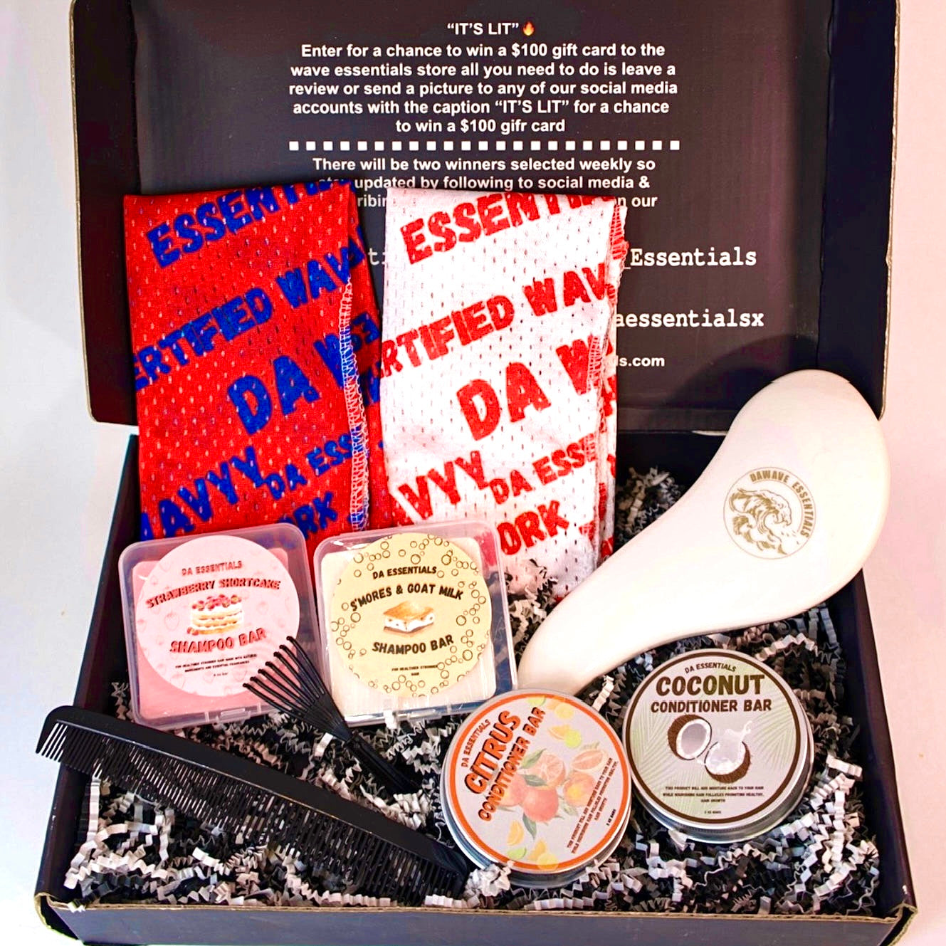 360 Wave Wash & Style Box”DA LATHER MASTER EDITION “For 360 Waves