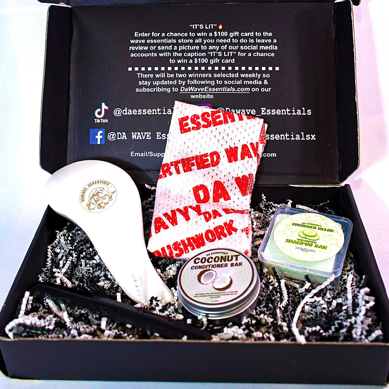 360 Wave Wash & Style Box”DA LATHER MASTER EDITION “For 360 Waves