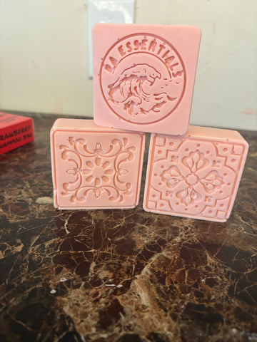 (New)Strawberry Shampoo Bar For 360 Waves
