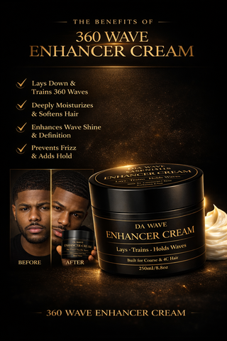 360 Wave Enhancer Cream – Moisture + Define Curl Cream for 360 Waves