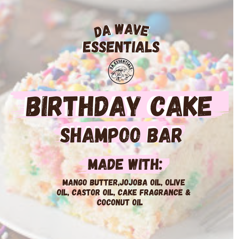 Birthday Cake Shampoo Bar