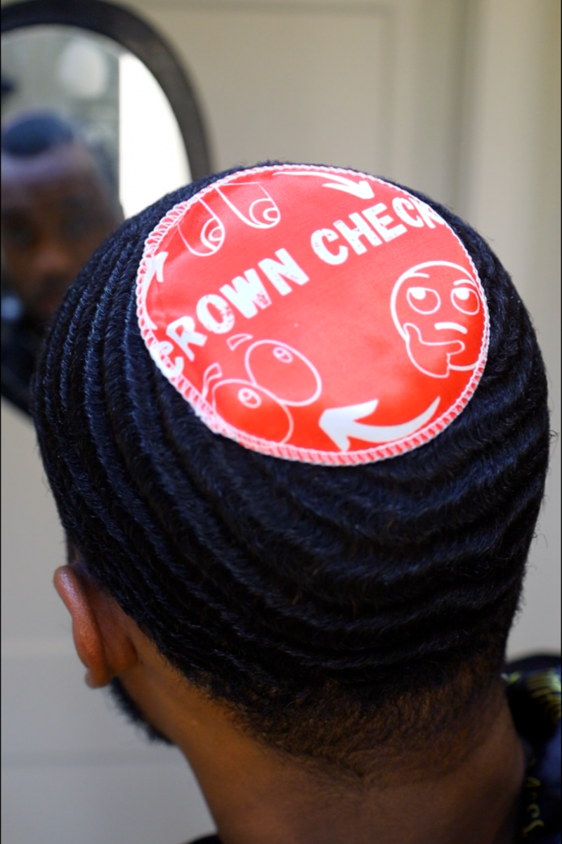 360 Wave Crown Check CROWNPATCH White