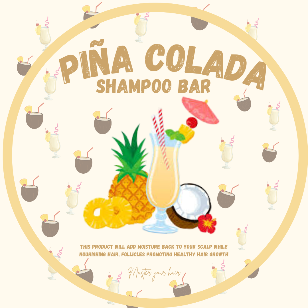 Piña Colada Shampoo Bar For 360 Waves