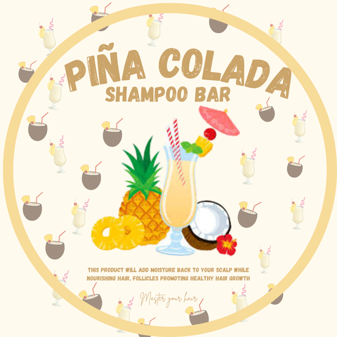 Piña Colada Shampoo Bar For 360 Waves