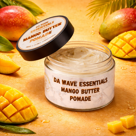 360 Waves Pomade (Strong Hold) Wave Butter for Deep 360 Waves, Natural Shine & Moisture
