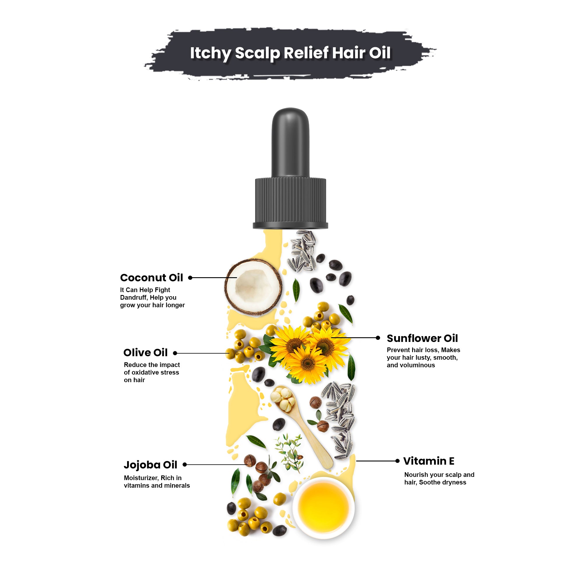 ITCHY SCALP RELIEF HAIR OIL