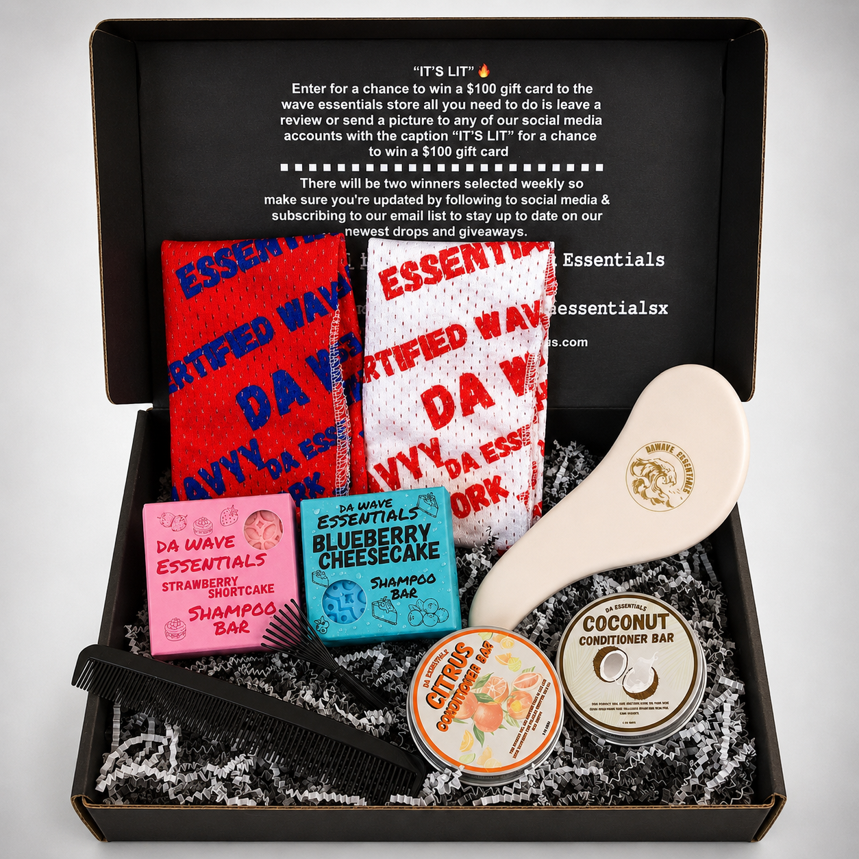 360 Wave Wash & Style Box”DA LATHER MASTER EDITION “For 360 Waves