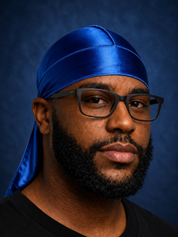 Premium Satian Silk Durag For 360 Waves Non Slip Durag For Men
