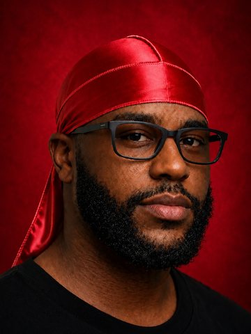 Premium Satian Silk Durag For 360 Waves Non Slip Durag For Men
