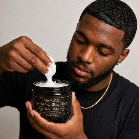 360 Wave Enhancer Cream – Moisture + Define Curl Cream for 360 Waves