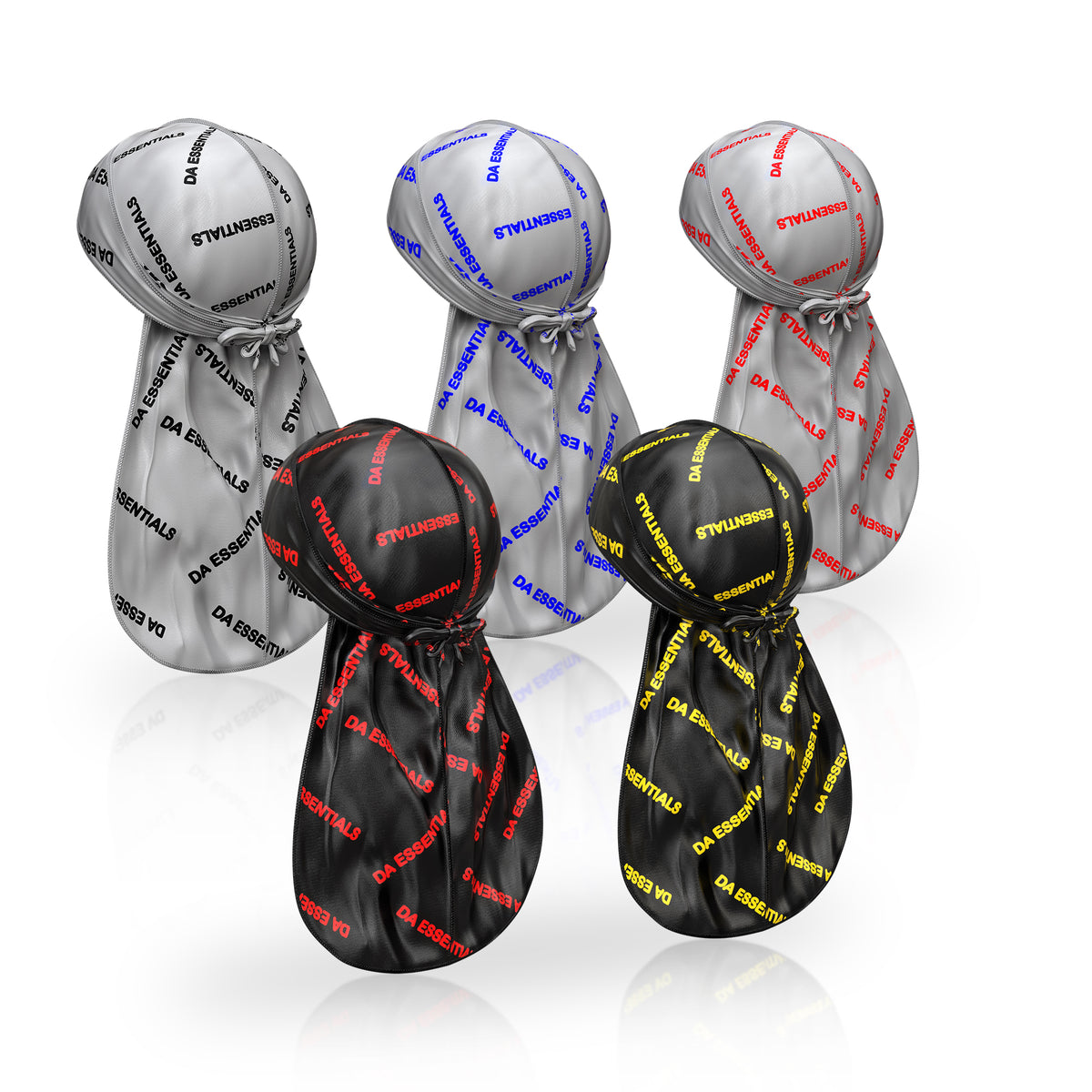 Premium Silk Durags For 360 Waves Extra Long Straps For Maximum Compress