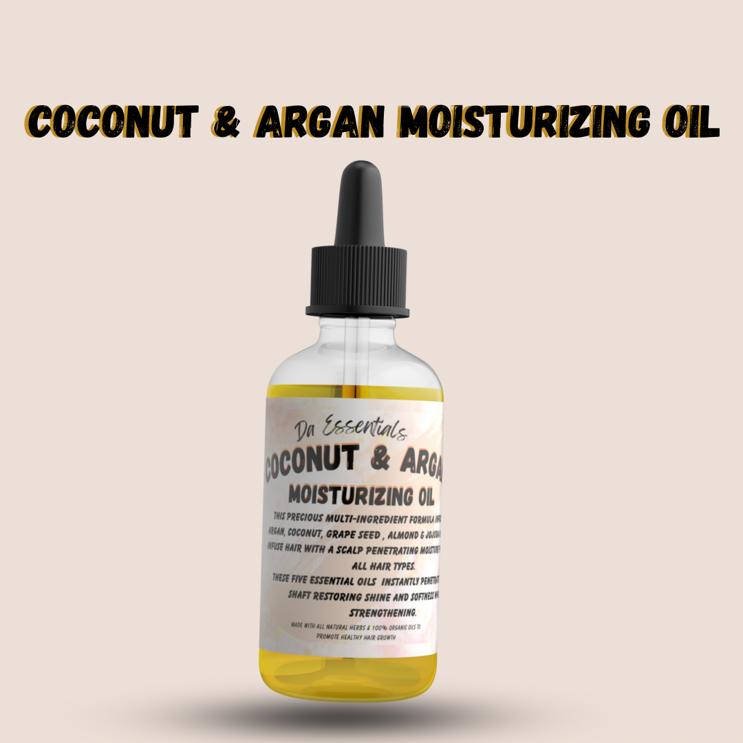 Coconut & Argan Moisturizing Oil For 360 Waves