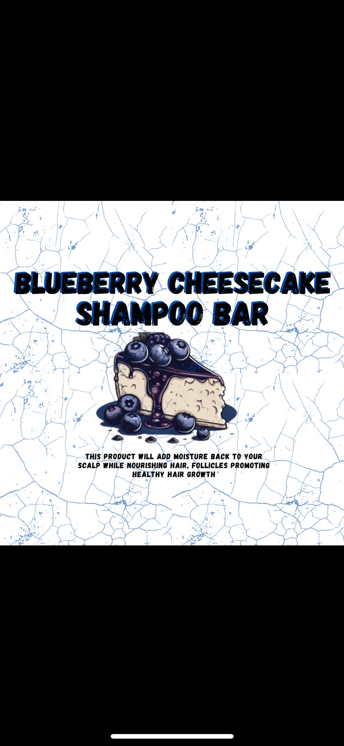 Blueberry Cheesecake Shampoo Bar