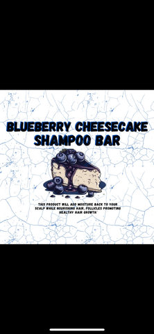 Blueberry Cheesecake Shampoo Bar