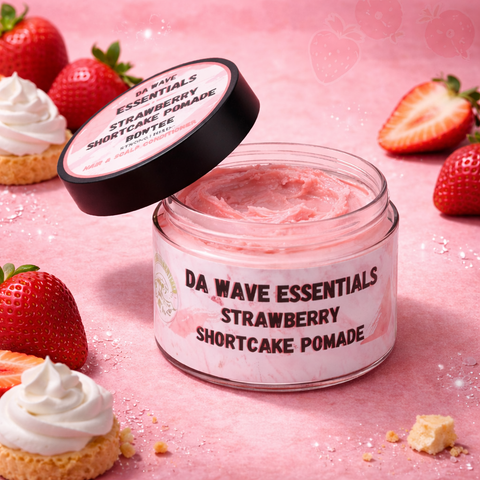 360 Waves Pomade (Strong Hold) Wave Butter for Deep 360 Waves, Natural Shine & Moisture