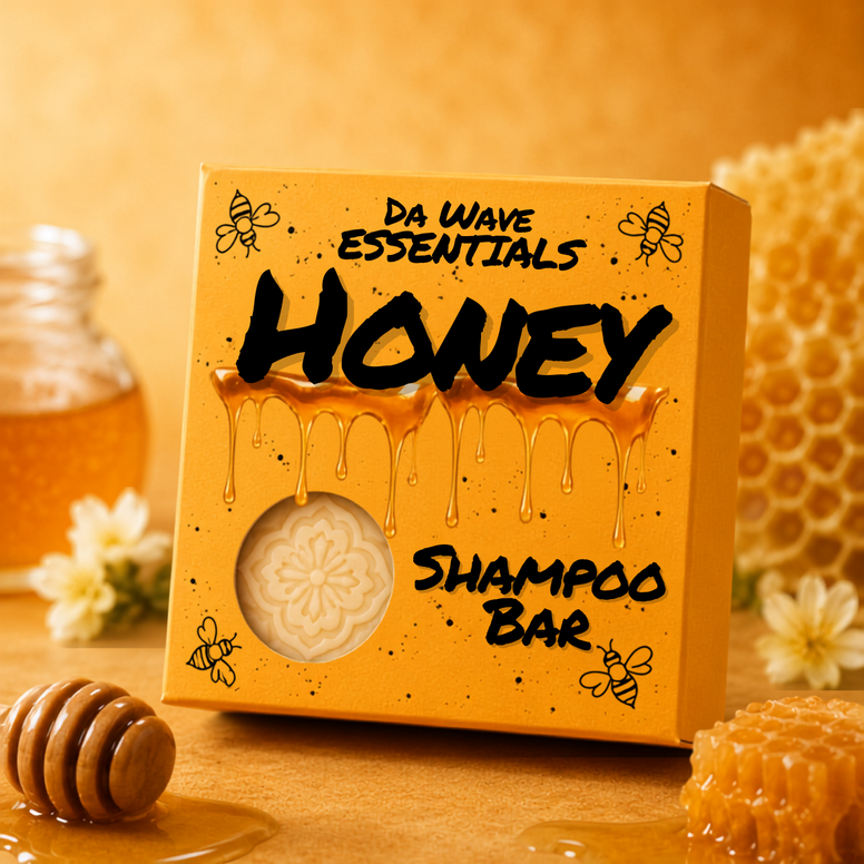 (NEW) Golden Honey Shampoo Bar For 360 Waves