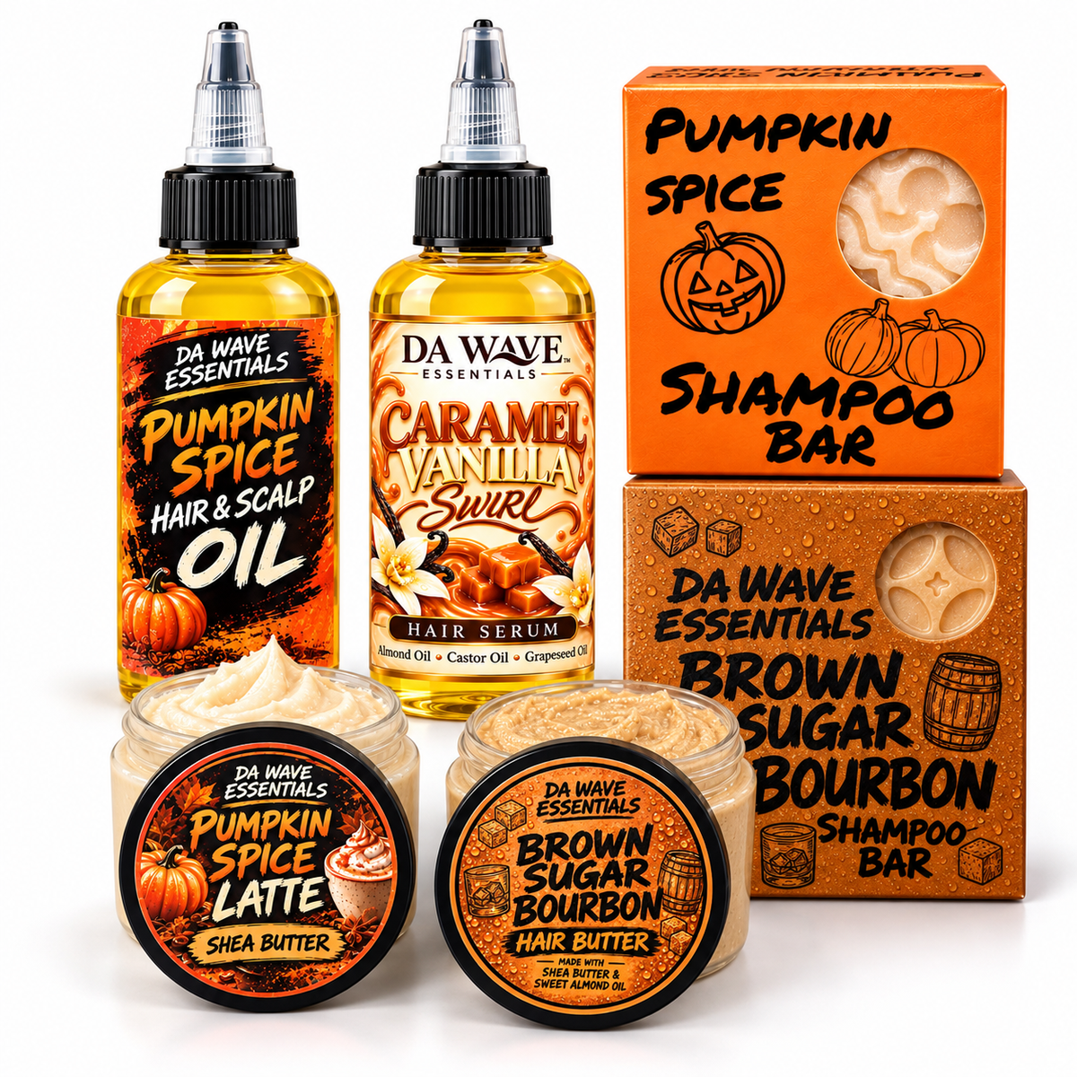 Limited Edition Fall Wave Box 🍂 | 6-Piece 360 Wave Hair Care Bundle