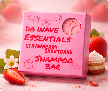 Strawberry Shortcake Shampoo Bar