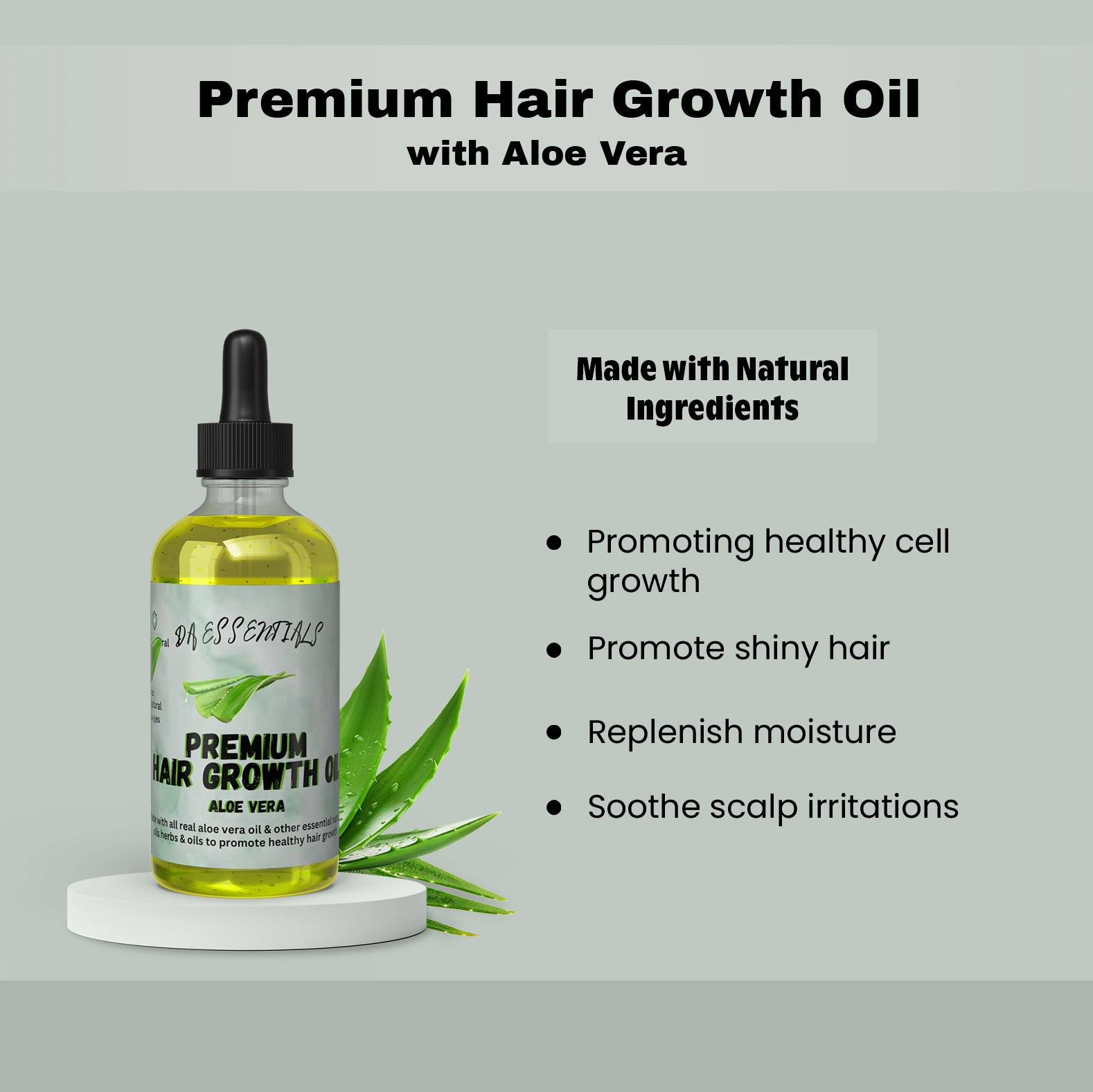 Aloe Vera Hair Growth Oil