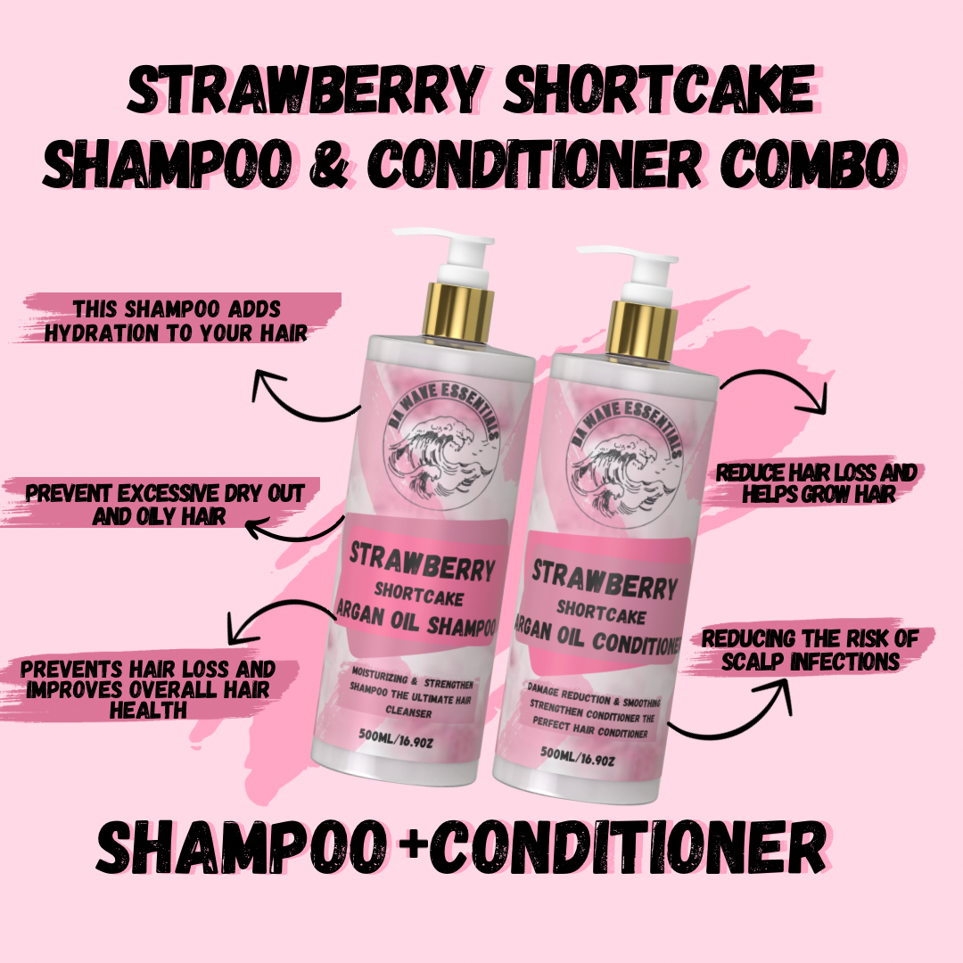 Strawberry Shortcake, Shampoo & Conditioner Combo